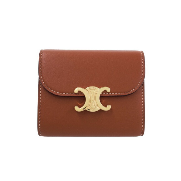 Celine Flap Wallet Tri Triomphe - Picture 1 of 5